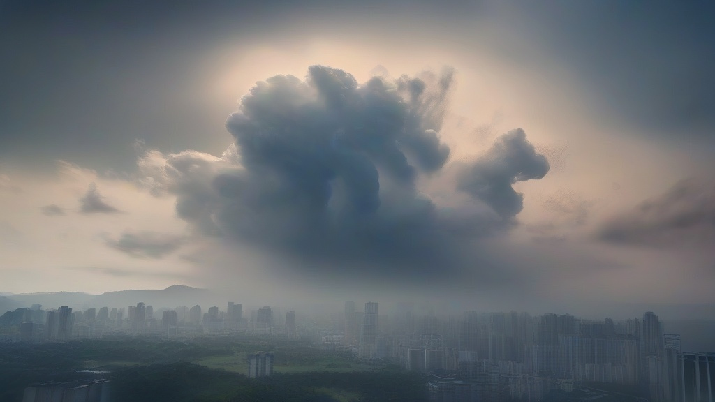 上海今日天气：雾霾与台风外围影响交织，出行防护指南请收好